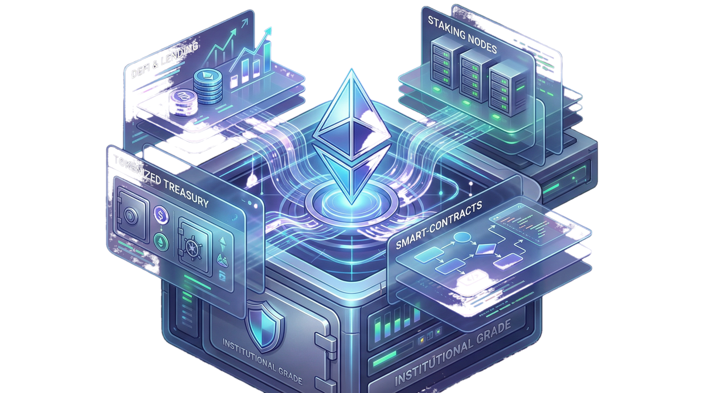 Ethereum infrastructure illustration